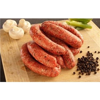 Cracked Pepper and Worstershire Sausages